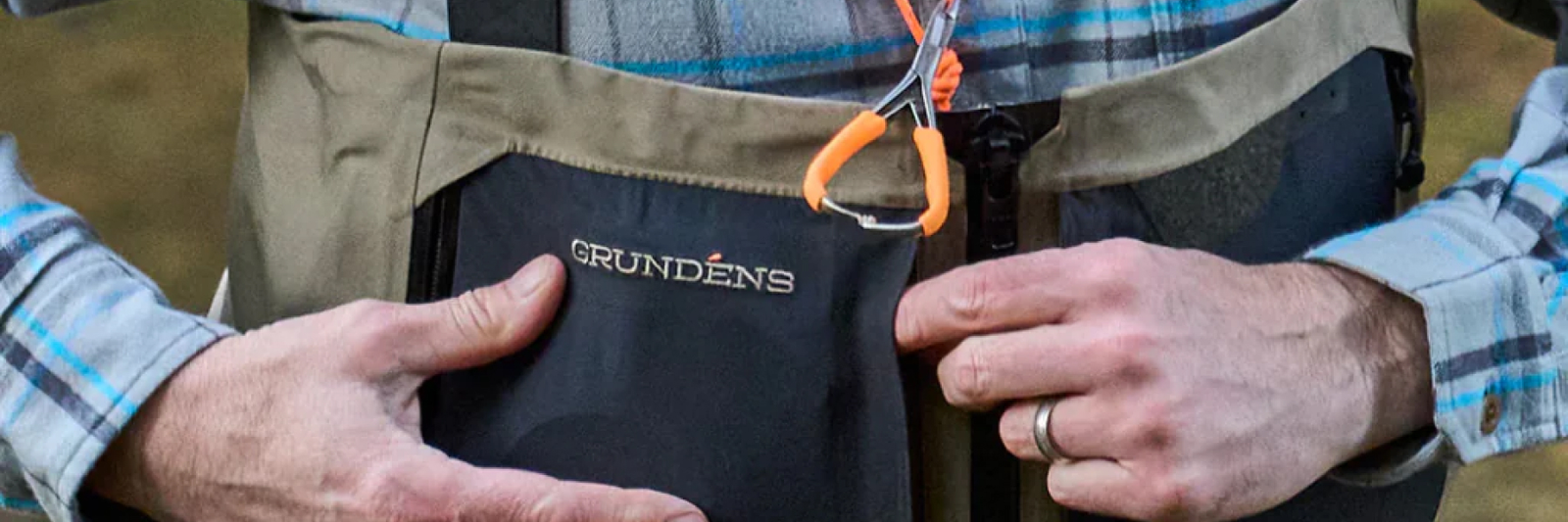 Grundens Men's Boundary Zip Stockingfoot Waders - The Compleat Angler