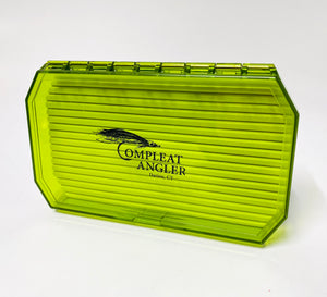 New Phase Compleat Angler Green Tint Fly Box