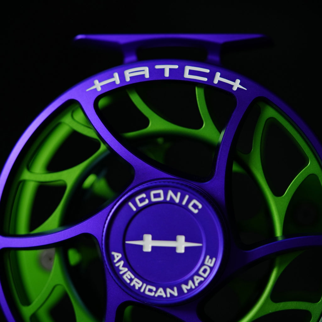 Hatch 7 Plus Iconic Fly Reel Kraken