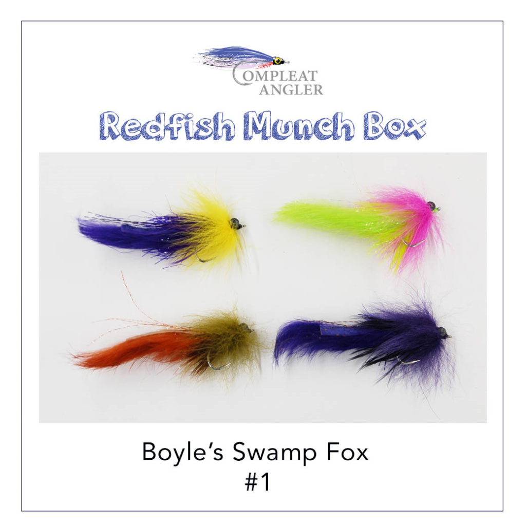 Swamp Fox Fly Fishing Fly, Redfish Flies