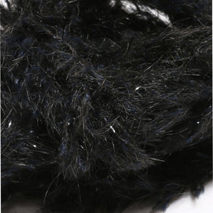 Speckled Black Mohair Scruff