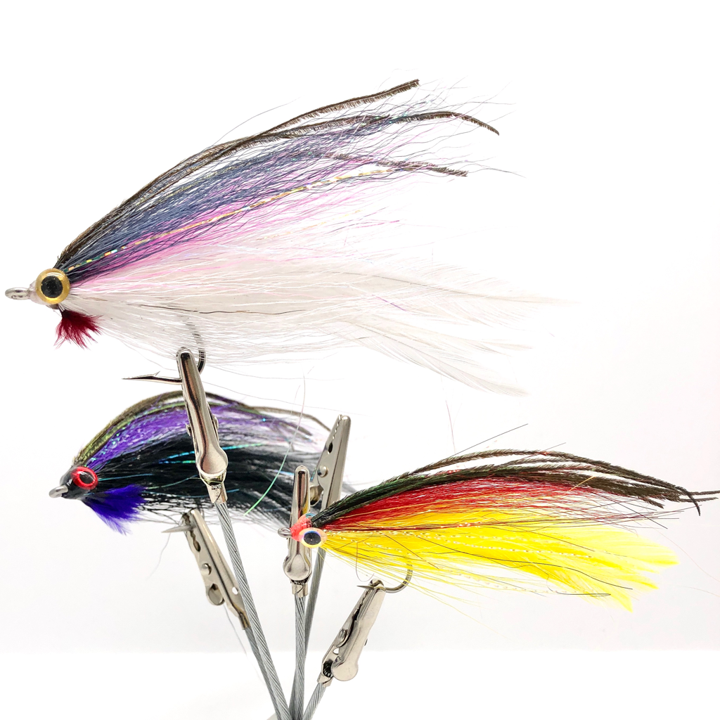 Deceiver Chartreuse S1 Fishing Fly, Saltwater Flies