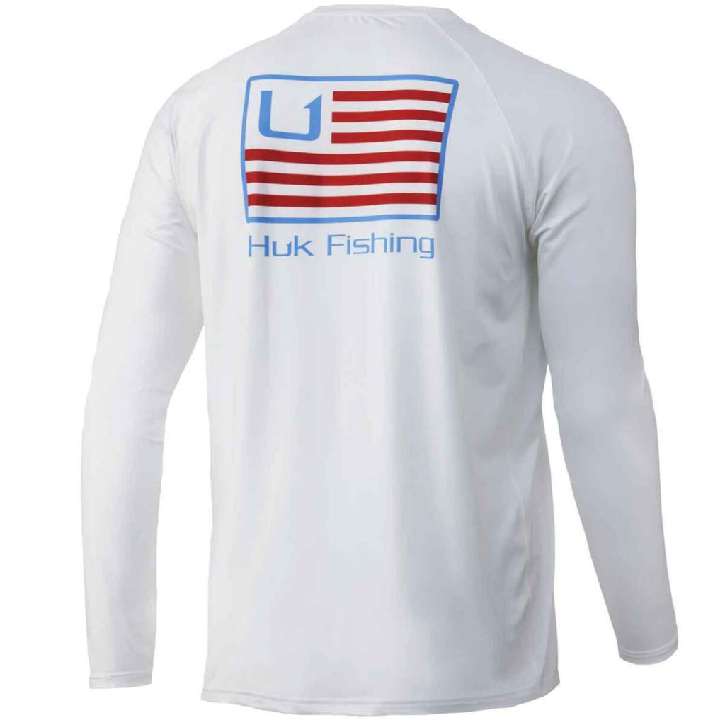 HUK Men's Standard Pattern Pursuit Long Sleeve Performance - Import It All