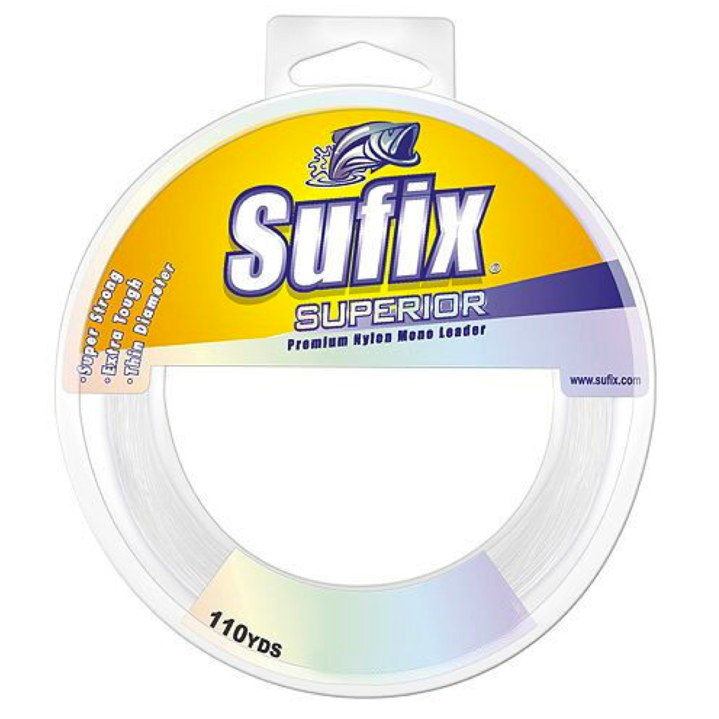 Sufix Superior Monofilament Leader - 130 Pounds 110 Yards - Clear